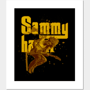 Sammy hagar \ Hard Rock || Guitarist Posters and Art